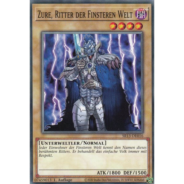Zure, Ritter der Finsteren Welt SR13-DE016