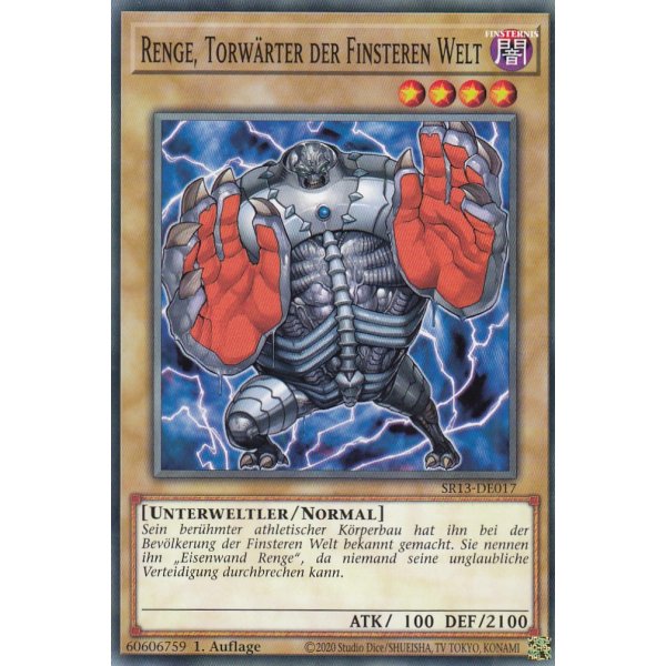 Renge, Torw&auml;rter der Finsteren Welt SR13-DE017