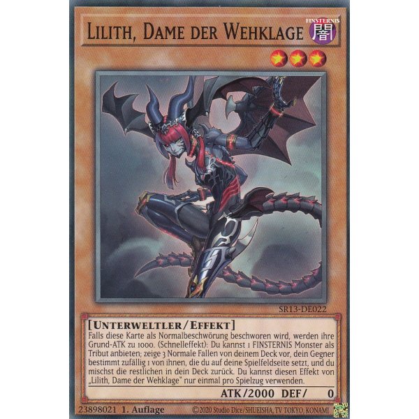 Lilith, Dame der Wehklage SR13-DE022