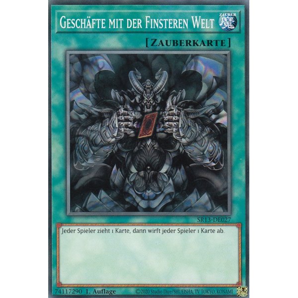 Gesch&auml;fte mit der Finsteren Welt SR13-DE027