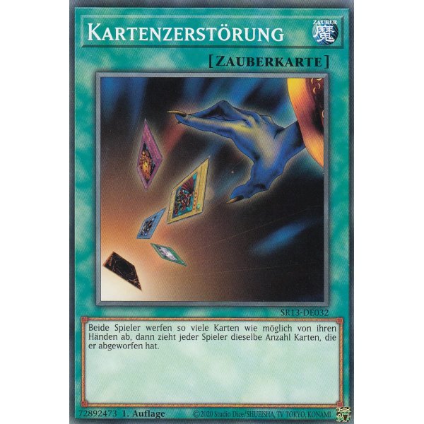 Kartenzerst&ouml;rung SR13-DE032