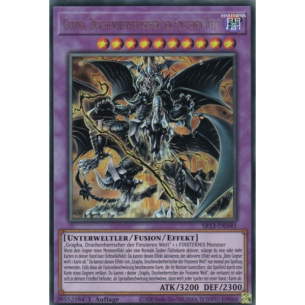 Grapha, Drachenoberherrscher der Finsteren Welt SR13-DE041