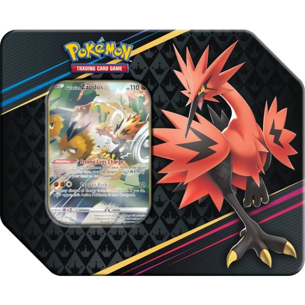 Crown Zenith: Galarian Zapdos Tin Box Gro&szlig; (englisch)
