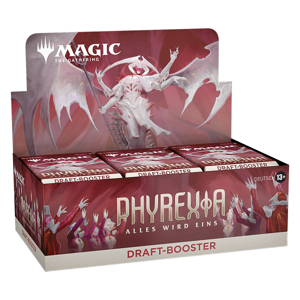 Phyrexia: Alles wird eins Draft Booster Display (36 Packs, deutsch)