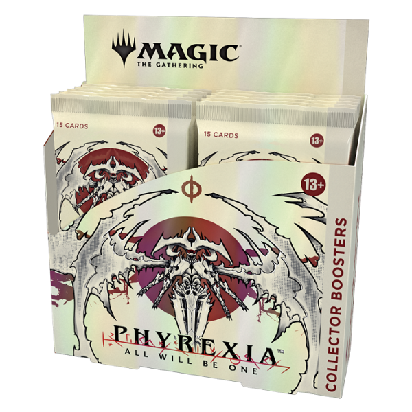 Phyrexia: All Will Be One Collector Booster Display (12 Packs, englisch)