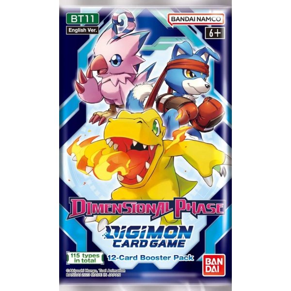 Digimon Card Game - Dimensional Phase Booster BT11 (englisch)