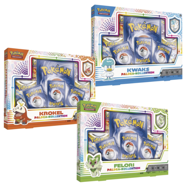 Alle 3 Paldea Kollektionen (deutsch)