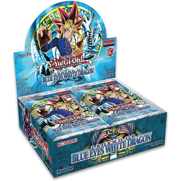 Legend of Blue-Eyes White Dragon 25th Anniversary Display (deutsch)