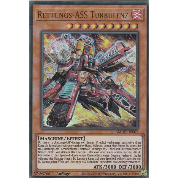 Rettungs-ASS Turbulenz AMDE-DE007