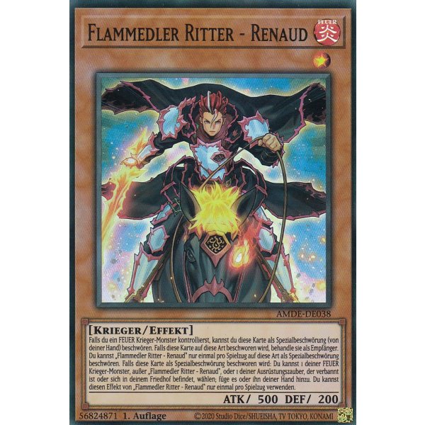 Flammedler Ritter - Renaud AMDE-DE038
