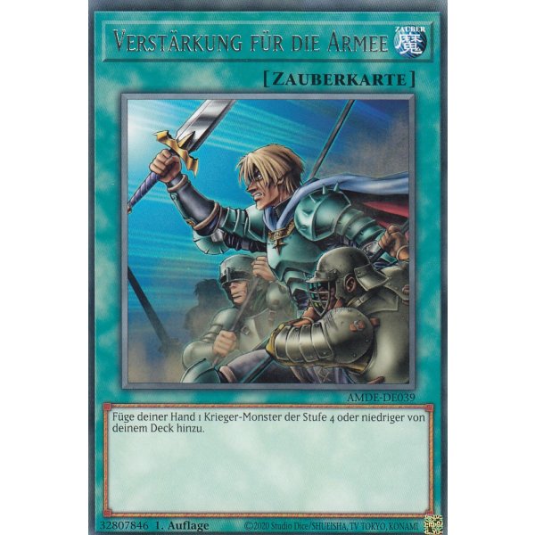 Verst&auml;rkung f&uuml;r die Armee AMDE-DE039