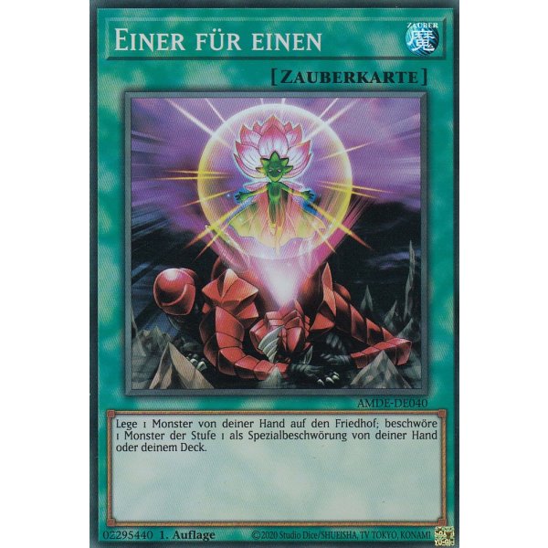 Einer f&uuml;r einen AMDE-DE040