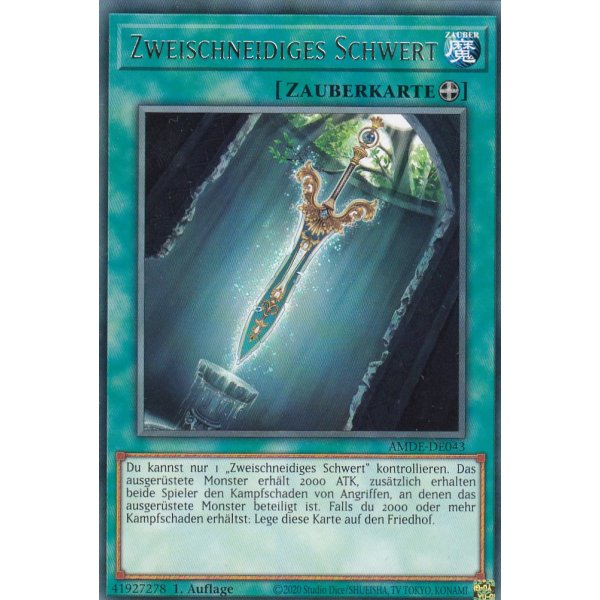 Zweischneidiges Schwert AMDE-DE043
