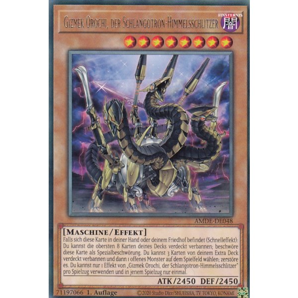 Gizmek Orochi, der Schlangotron-Himmelsschlitzer AMDE-DE048