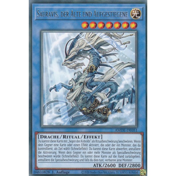 Sauravis, der Alte und Aufgestiegene AMDE-DE051