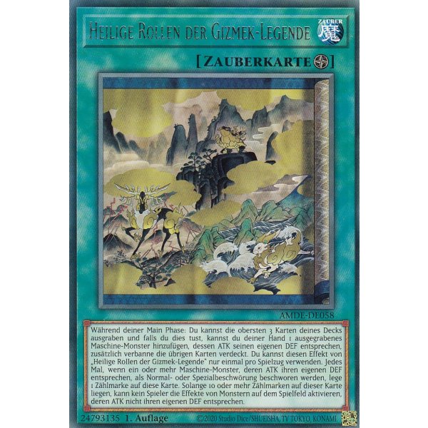 Heilige Rollen der Gizmek-Legende AMDE-DE058