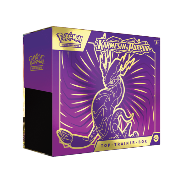 Karmesin &amp; Purpur SV1DE Top Trainer Box Miraidon (deutsch)