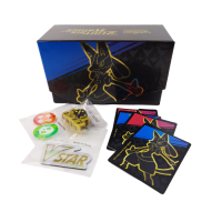 Pokemon Zenit der K&ouml;nige Lucario Trainer Box + W&uuml;rfel + Schadensmarken + Kartentrenner