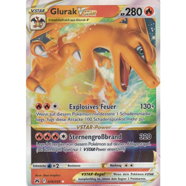 Glurak-VSTAR 019/159 HOLO