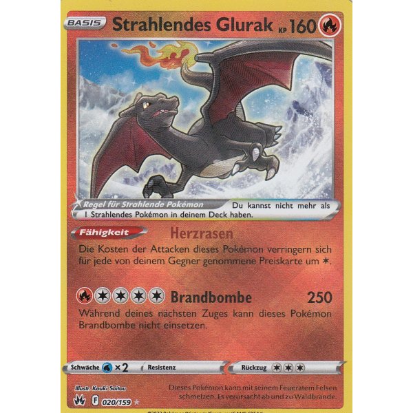 Strahlendes Glurak 020/159