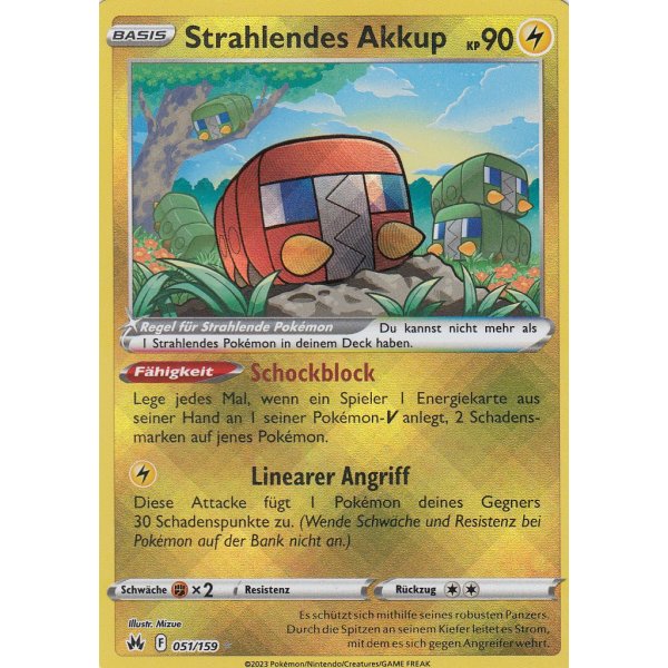 Strahlendes Akkup 051/159