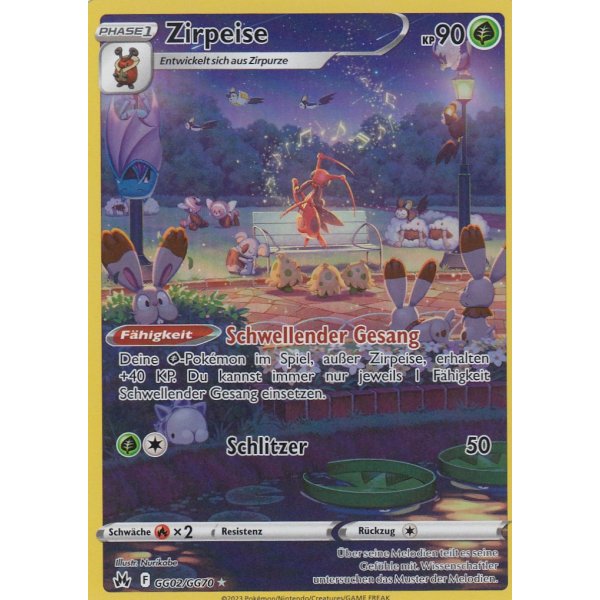 Zirpeise GG02/GG70 HOLO