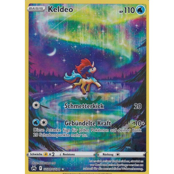 Keldeo GG07/GG70 HOLO