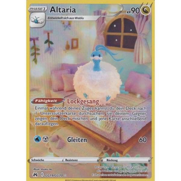 Altaria GG19/GG70 HOLO
