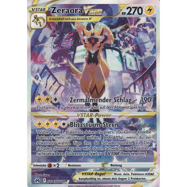 Zeraora-VSTAR GG43/GG70 FULLART