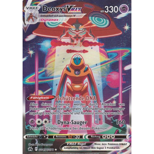 Deoxys-VMAX GG45/GG70 FULLART