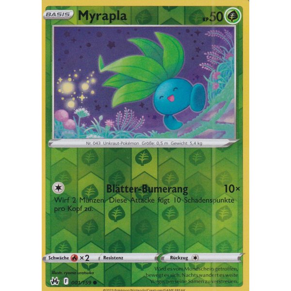 Myrapla 001/159 REVERSE HOLO