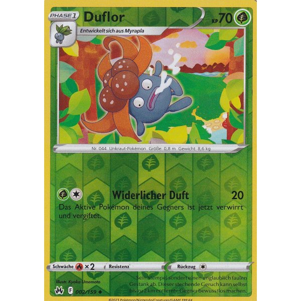 Duflor 002/159 REVERSE HOLO