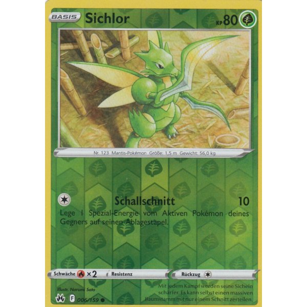 Sichlor 006/159 Zenit der Könige Pokemon Karte günstig kaufen