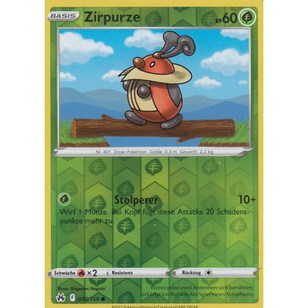 Zirpurze 010/159 REVERSE HOLO