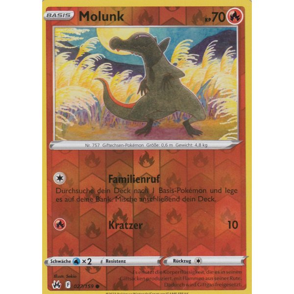 Molunk 027/159 REVERSE HOLO
