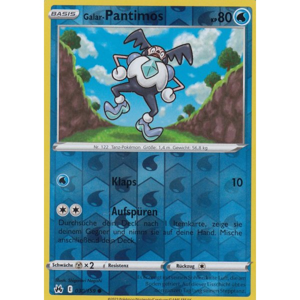 Galar-Pantimos 030/159 REVERSE HOLO