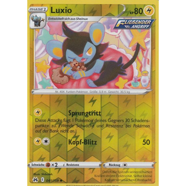 Luxio 041/159 REVERSE HOLO