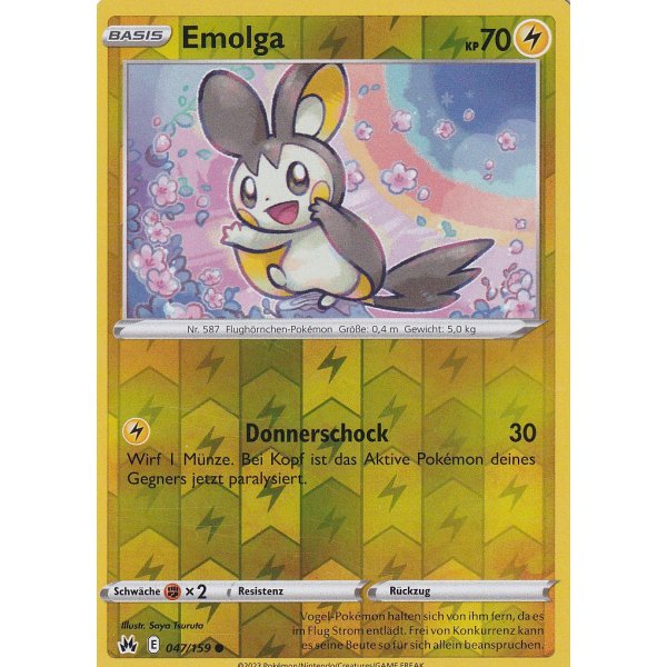 Emolga 047/159 REVERSE HOLO