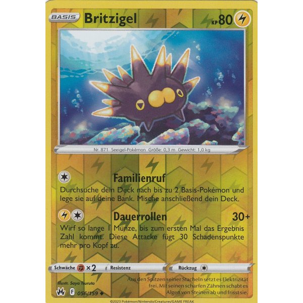 Britzigel 056/159 REVERSE HOLO