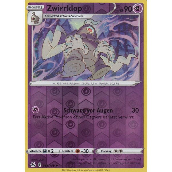 Zwirrklop 063/159 REVERSE HOLO