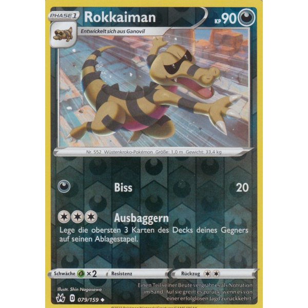 Rokkaiman 079/159 REVERSE HOLO