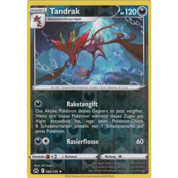 Tandrak 082/159 REVERSE HOLO
