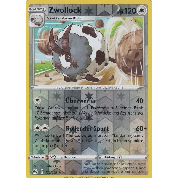 Zwollock 122/159 REVERSE HOLO