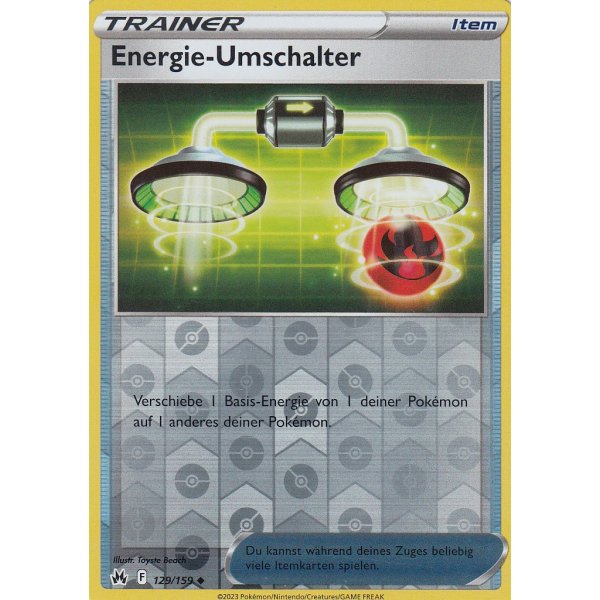 Energie-Umschalter 129/159 REVERSE HOLO