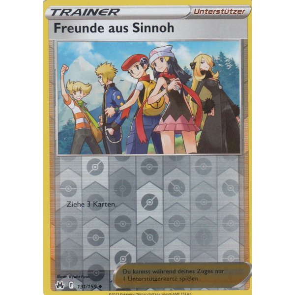Freunde aus Sinnoh 131/159 REVERSE HOLO