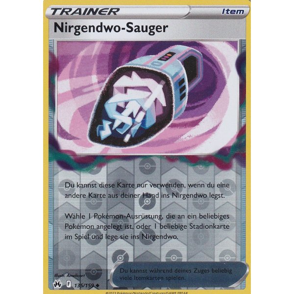 Nirgendwo-Sauger 135/159 REVERSE HOLO