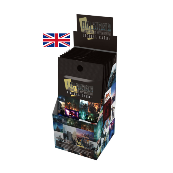 Final Fantasy TCG: FF7 Anniversary Art Museum Digital Card Plus Booster Display (englisch)