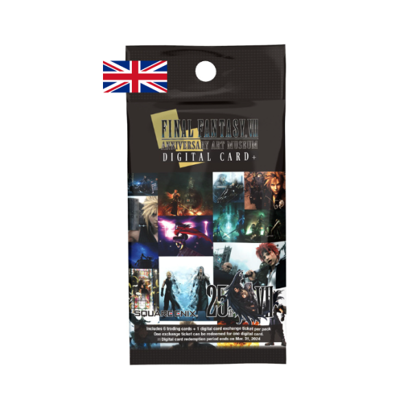 Final Fantasy TCG: FF7 Anniversary Art Museum Digital Card Plus Booster (englisch)