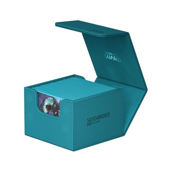 Ultimate Guard Sidewinder 133+ XenoSkin Monocolor Petrolblau