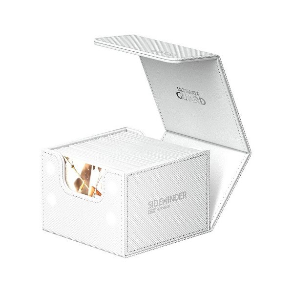 Ultimate Guard Sidewinder 133+ XenoSkin Monocolor Wei&szlig;